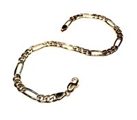 Bracciale Chini Catename in Oro giallo 3+1 OV G 6.80 G